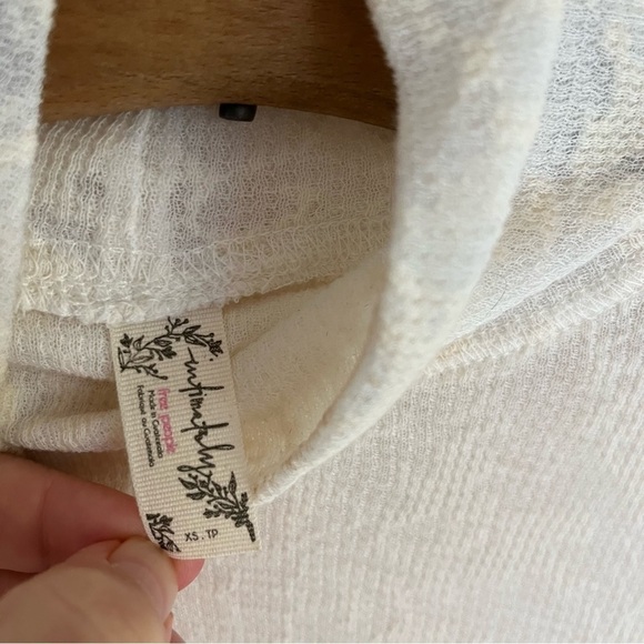 Free People Intimately Ivory Patterned Thermal - Picture 6 of 8